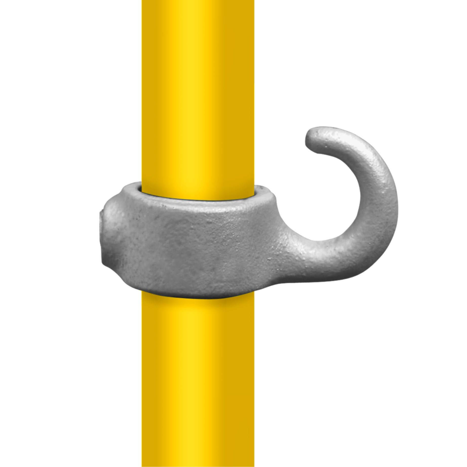 Typ_61 Rohrverbinder Sicherungsring mit Haken vertikal Ø 48,3 mm