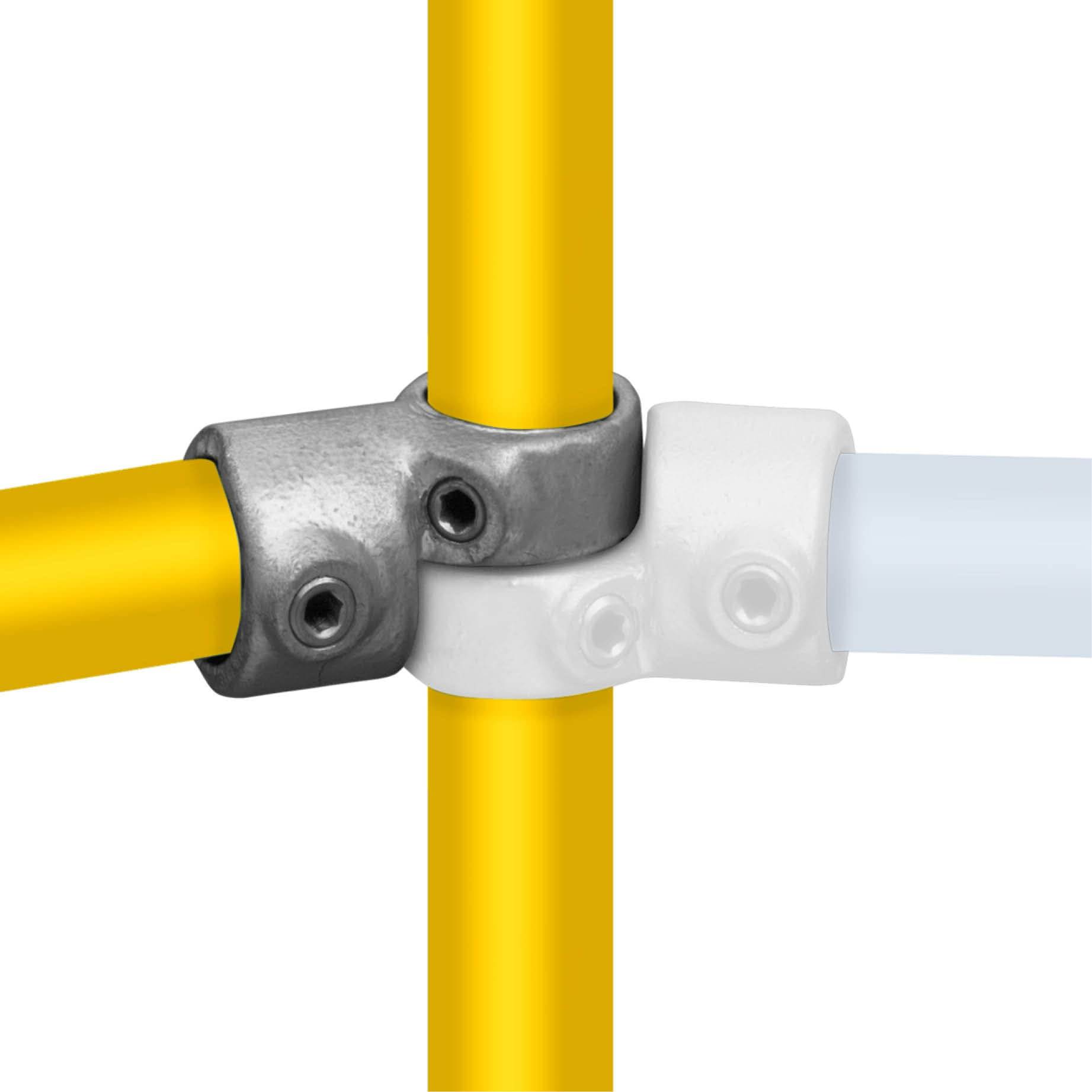 Typ_49 Rohrverbinder Eckstück Winkelgelenk Ø 48,3 mm