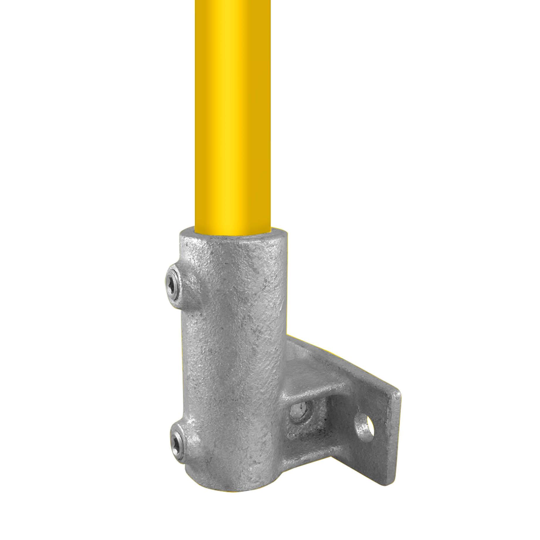 Typ_13 Rohrverbinder Wandhalter horizontal Ø 48,3 mm