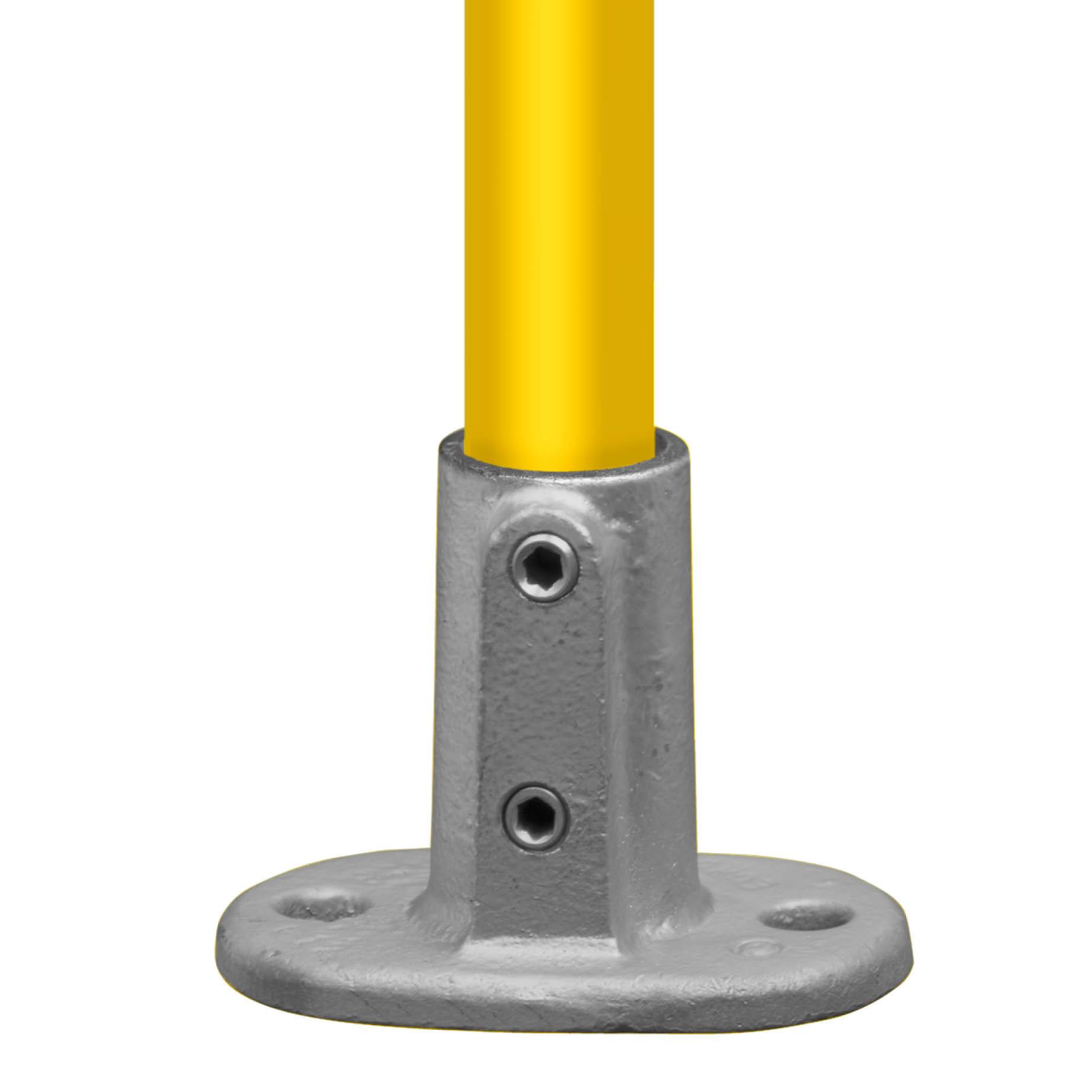 Typ_12 Fußplatte oval Ø 48,3 mm