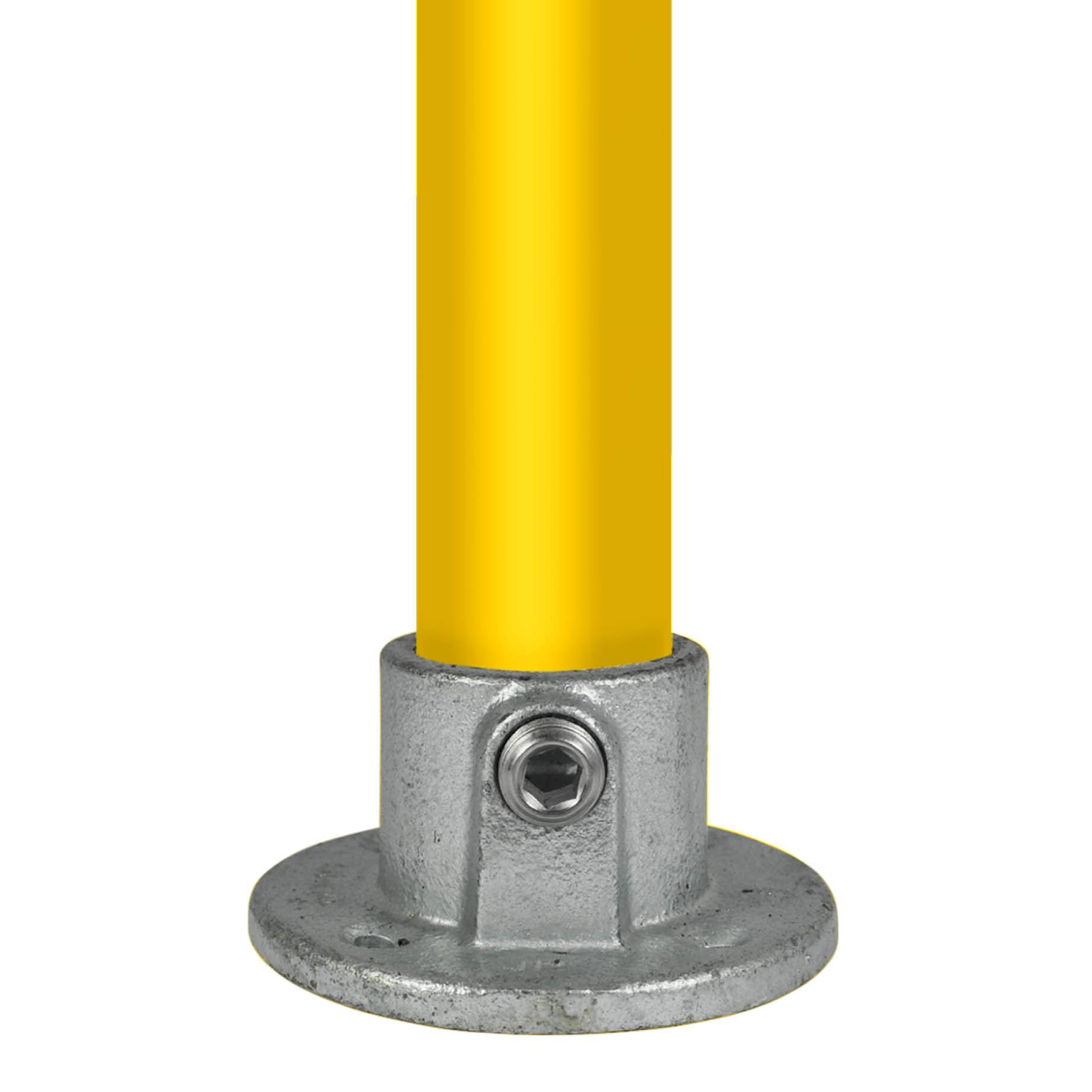 Typ_10 Fußplatte rund Ø 48,3 mm