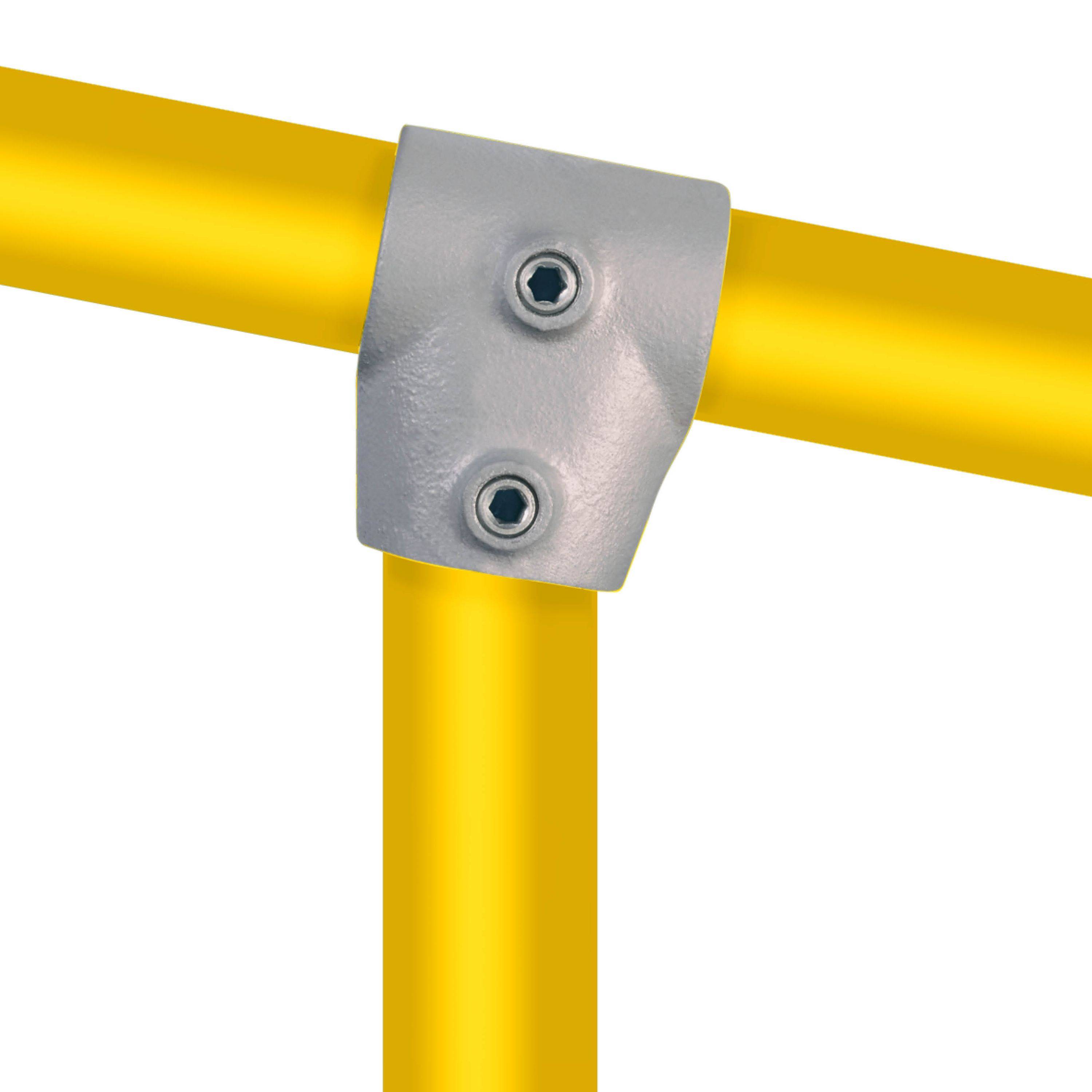 Typ_2VS Rohrverbinder T-Stück kurz var. Winkel 0° - 11° Ø 48,3 mm