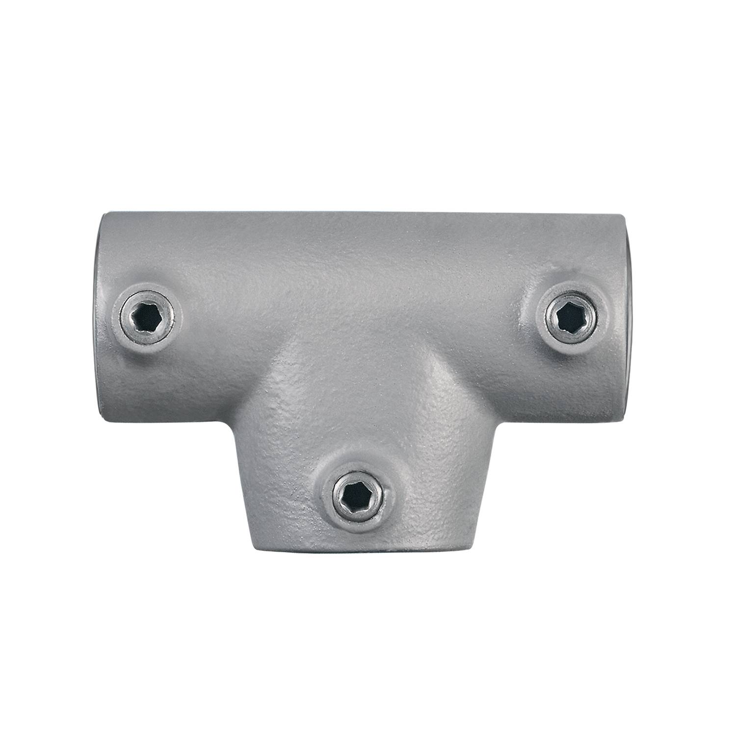 Typ_4S Rohrverbinder T-Stück lang var. Winkel 0° - 11° Ø 48,3 mm