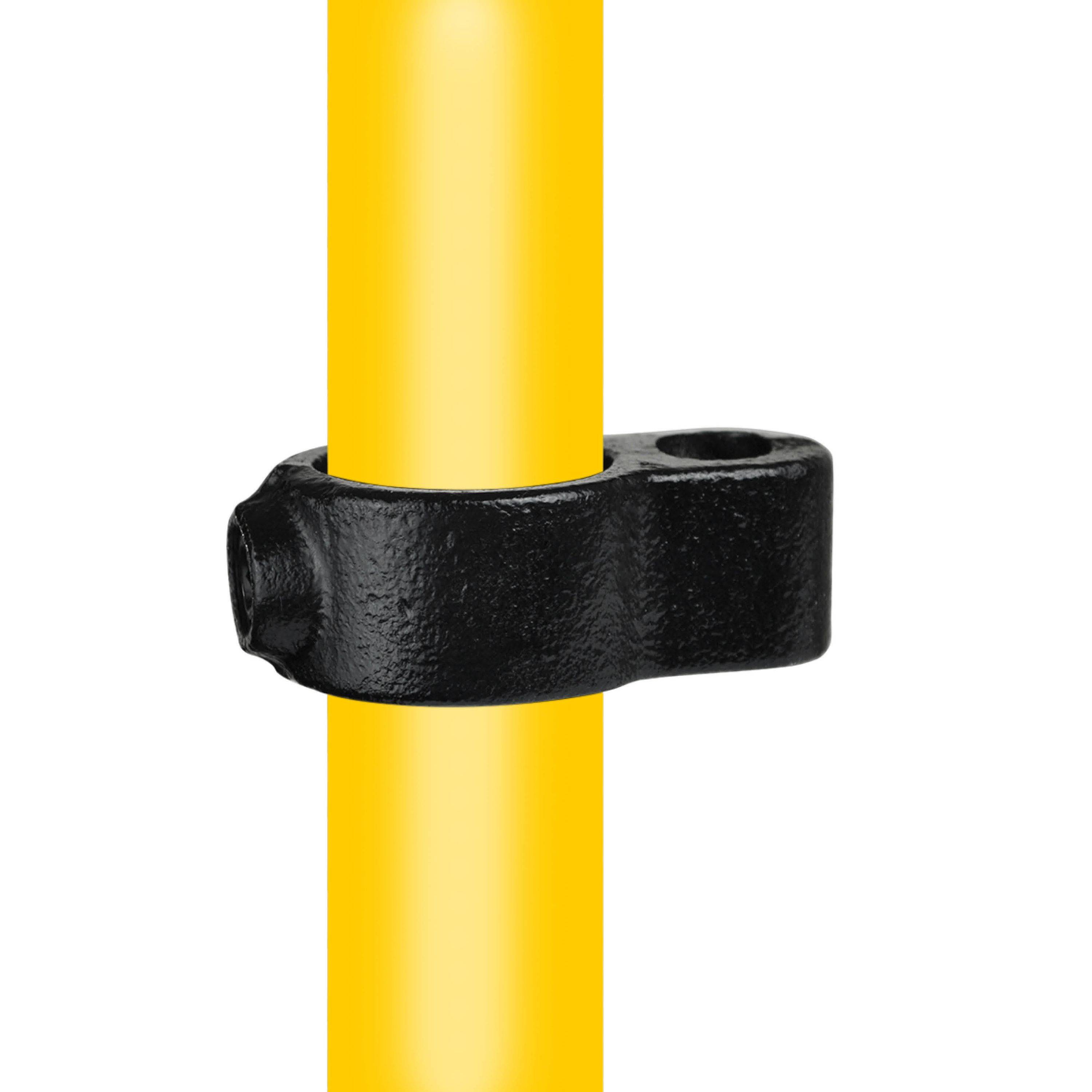 Typ_62 Rohrverbinder Scharnierauge Ø 48,3 mm (schwarz)