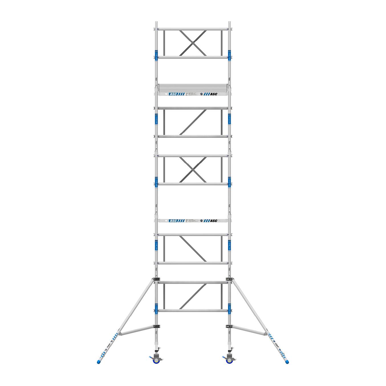 ASC XS-Tower, Arbeitshöhe 6,20 m