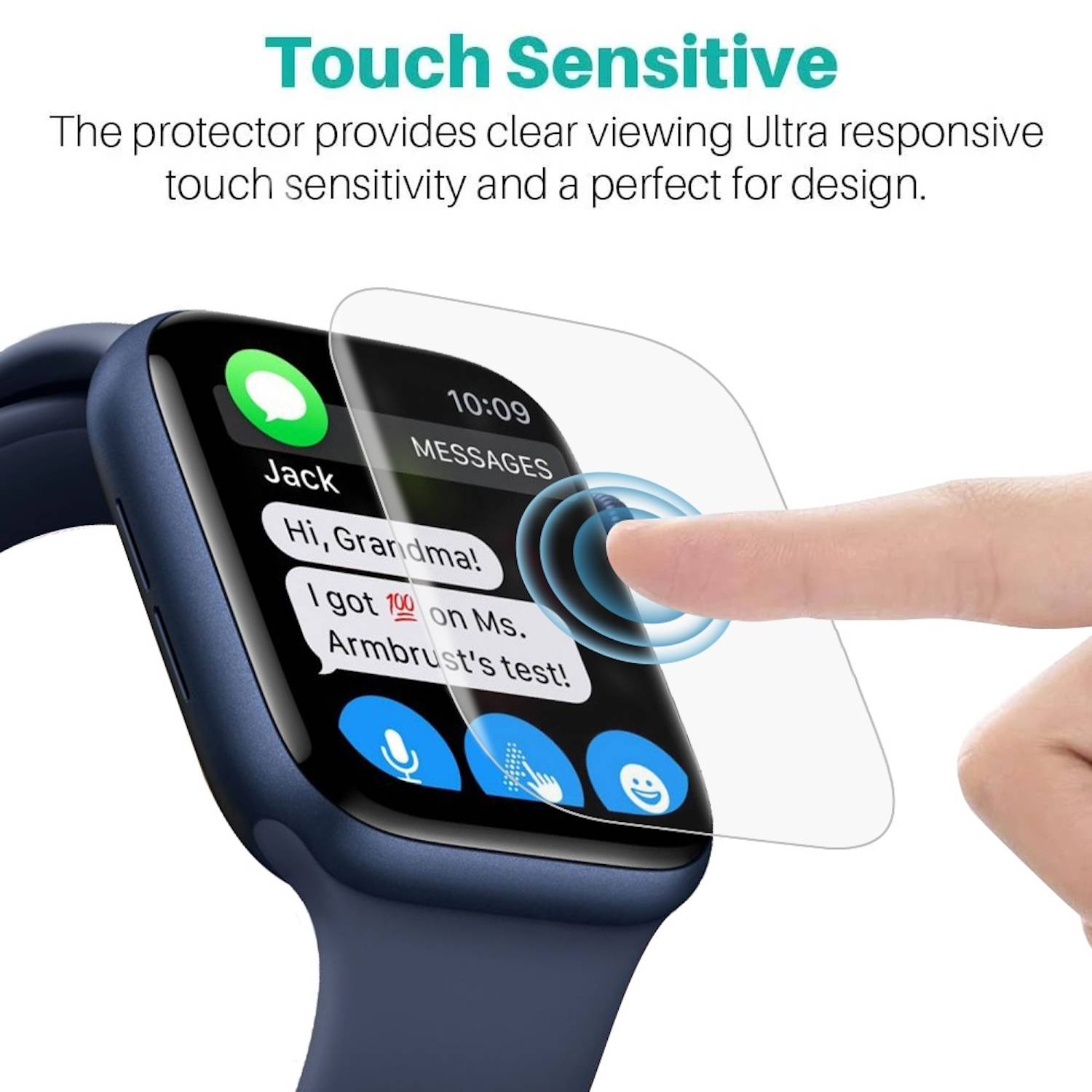 Hydrogel Display Schutzfolie für Apple Watch Ultra 4 / 3 / 2 / 1 49mm