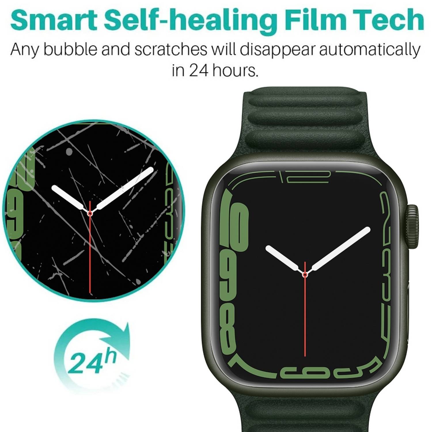 Hydrogel Display Schutzfolie für Apple Watch Ultra 4 / 3 / 2 / 1 49mm