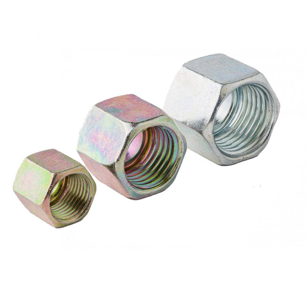 BRADO Überwurfmutter - Stahl verzinkt - Innengewinde M 18x1,5 mm - NW 10 - VE 20 Stück