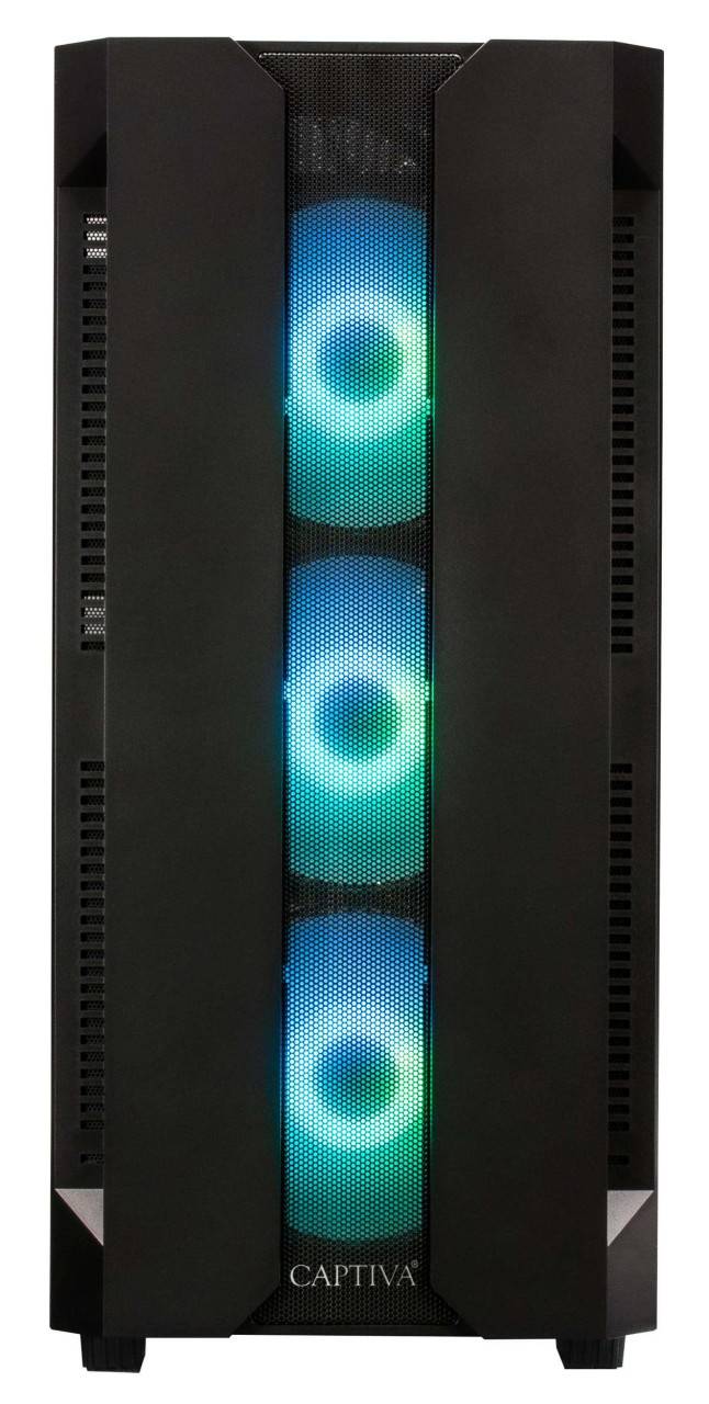 Captiva PC Highend Gaming R80-054 (Ryzen 7 7700X/RX7800 XT 16GB GDDR6/SSD 2TB/32GB/WLAN/w/o OS)
