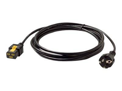 APC Stromkabel C19 / CEE/7 Schuko 3,0m Peripheriegeräte & Zubehör Kabel & Adapter -