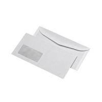 MAILmedia Briefumschläge C6-5 naßklebend, mit Fenster