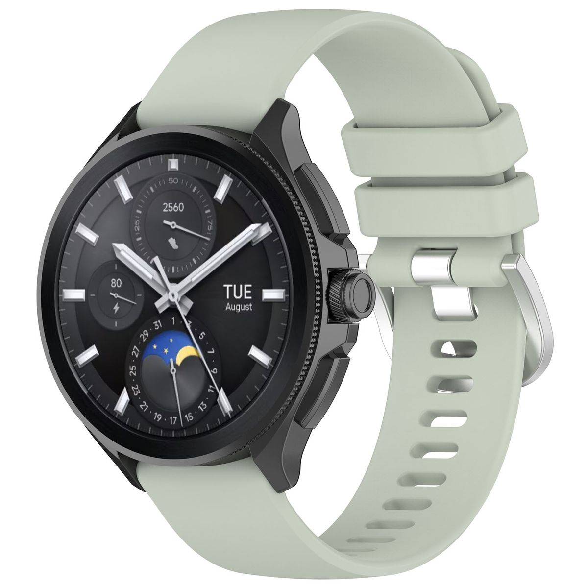 Für Xiaomi Watch S3 hochwertiges Glänzend Silikon Ersatz Armband Grün