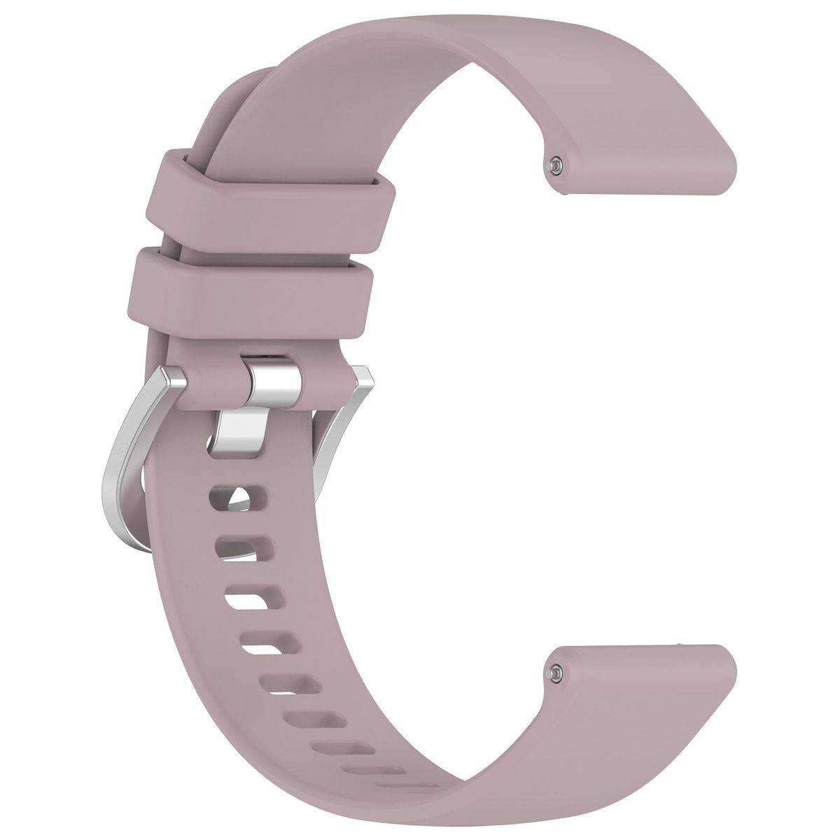 Für Xiaomi Watch S3 hochwertiges Glänzend Silikon Ersatz Armband Lila