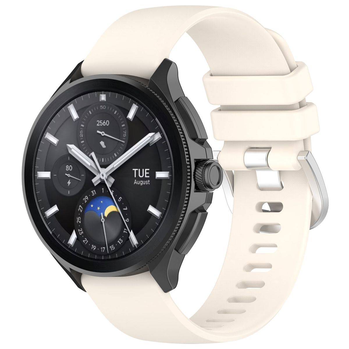 Für Xiaomi Watch S3 hochwertiges Glänzend Silikon Ersatz Armband Rosa