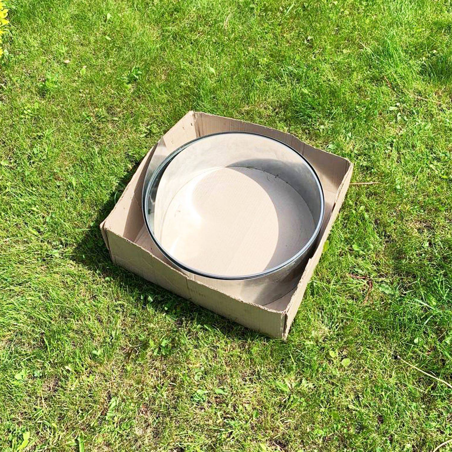 Rasenkantenband Metall Alu/Zink 20 cm x 15 Meter