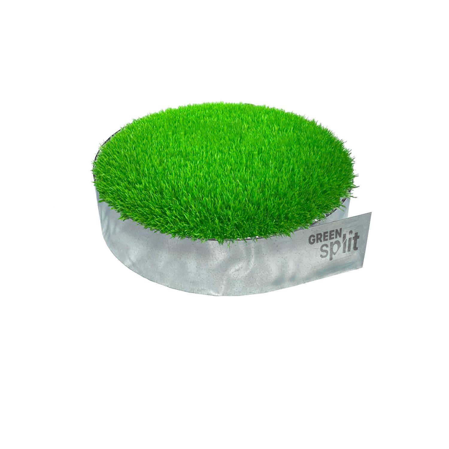 Rasenkantenband Metall Alu/Zink (Länge 10m 15m / Höhe 15cm 20cm 25cm), Length:15 m,Width:20 cm