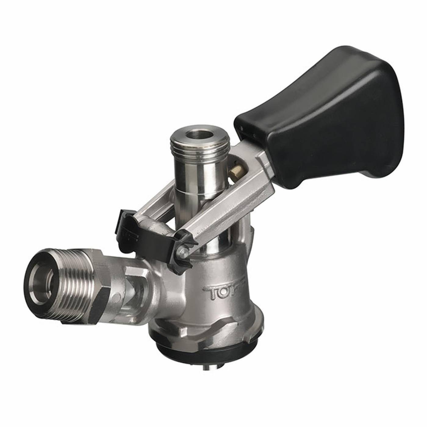 Zapfkopf, Keg Verschluss, Köpi-Fitting,oberer Ausgang (Kelleranstich)