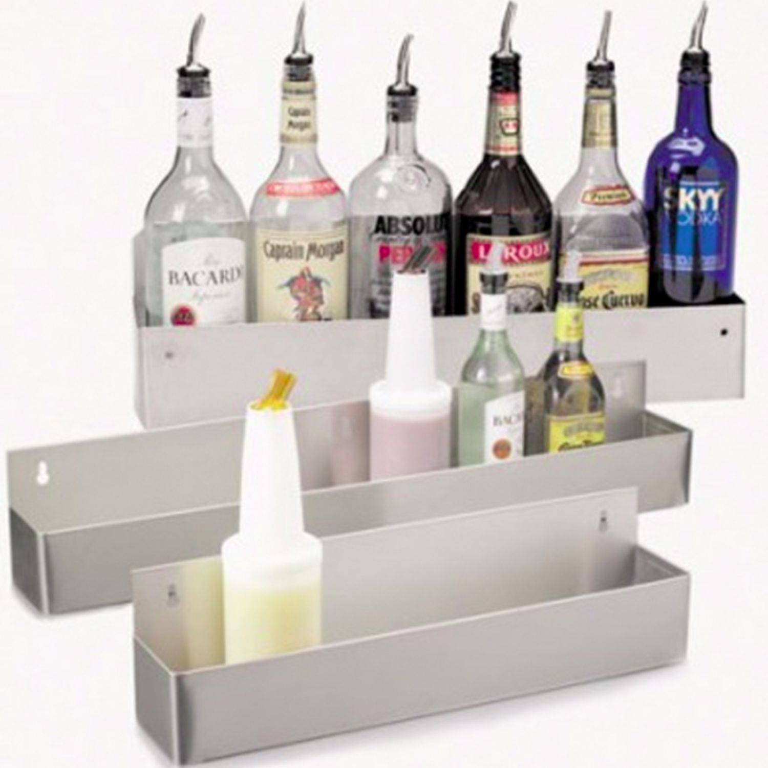 Speed Rack für 10 Flaschen Profi-Flaschenhalter