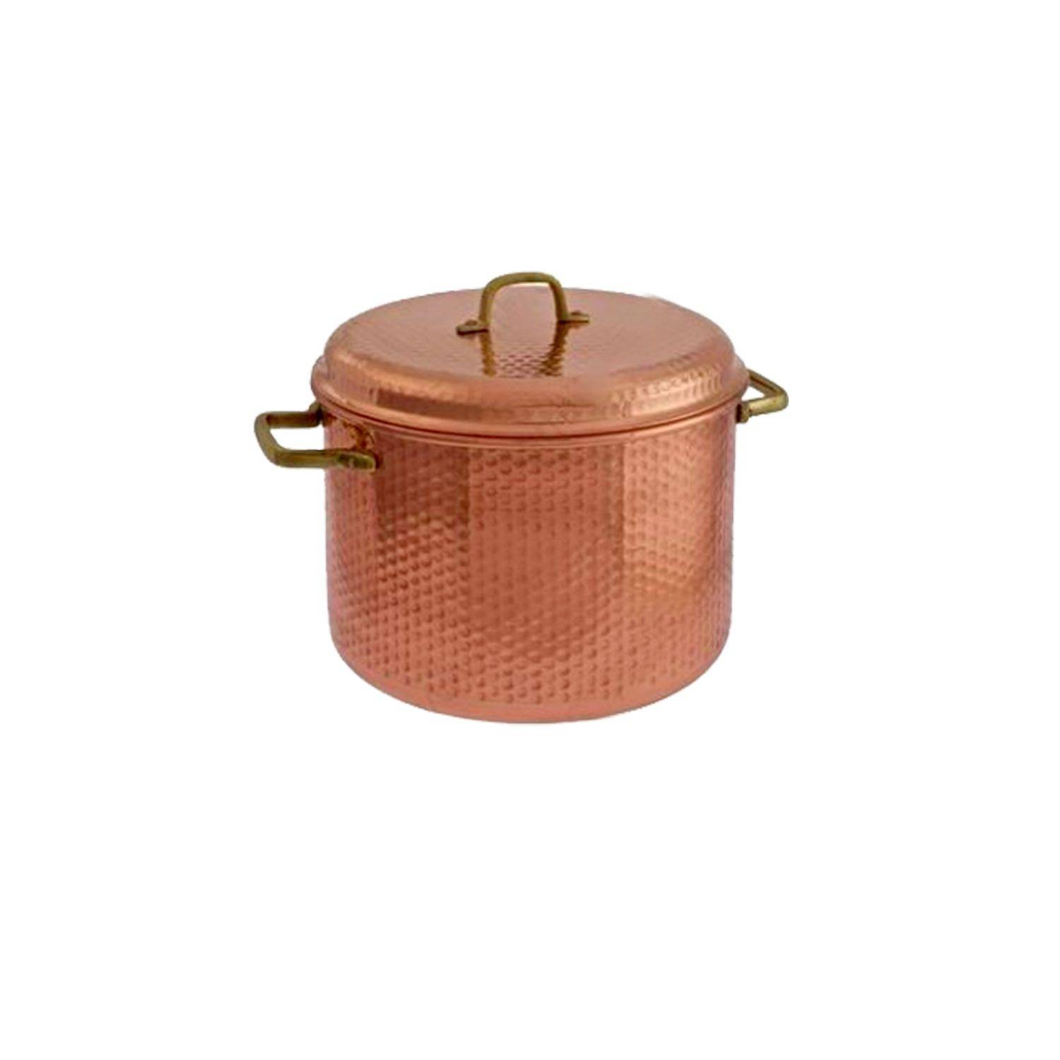Kupfertöpfe Gehämmert Mit Griffen 24 cm