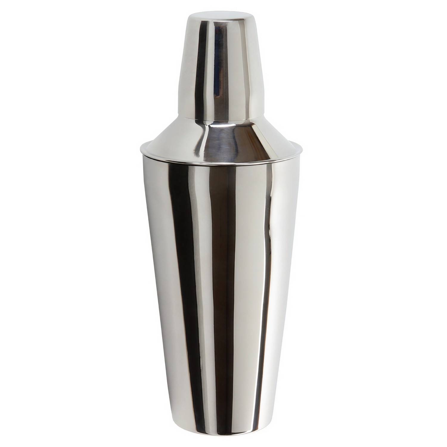 Cocktail shaker 3tlg. mit Innenliegendem Kopfteil - 28oz.=828ml.