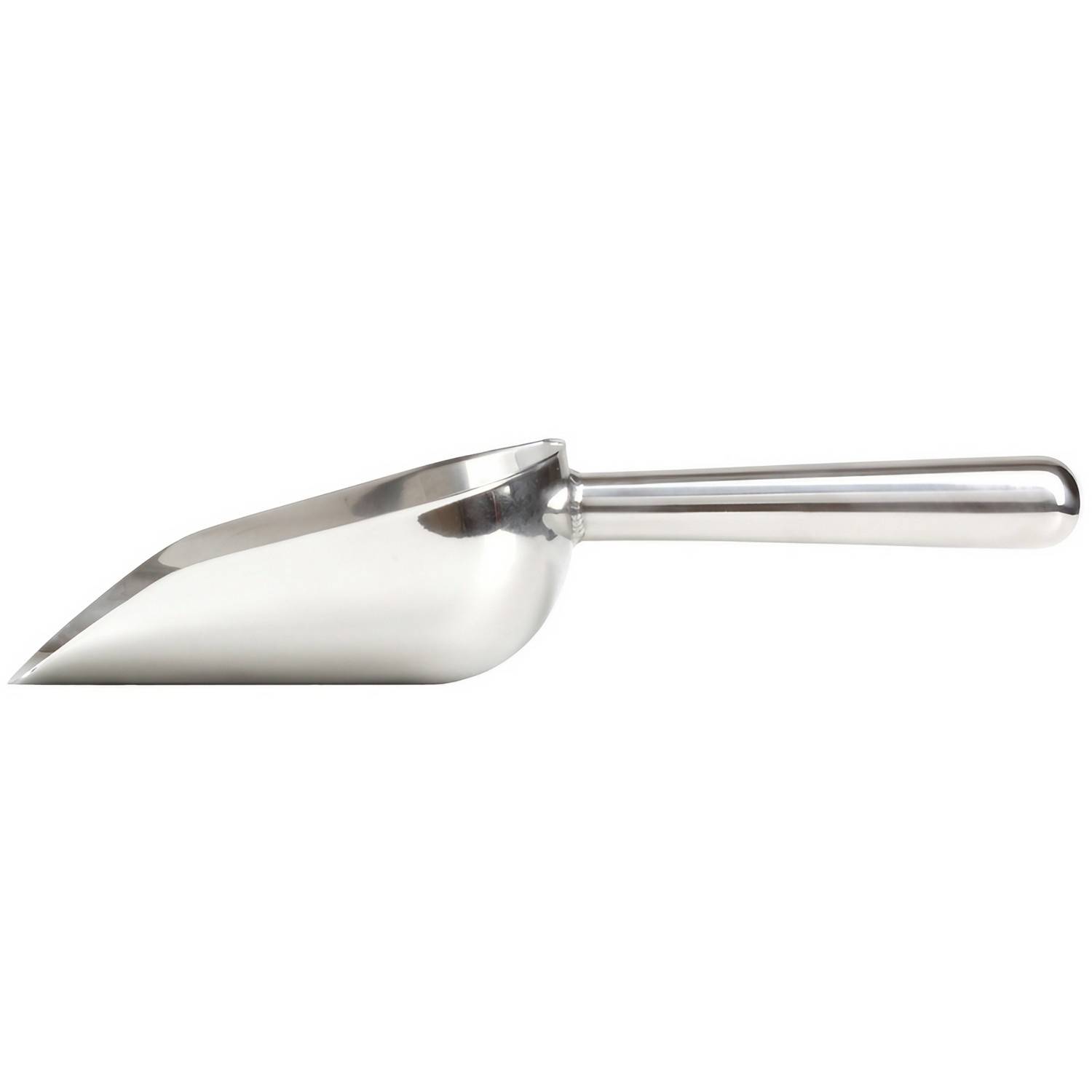 Eisschaufel Edelstahl poliert - Profi scoop, 12 oz.(355 ml.) 250 mm lang
