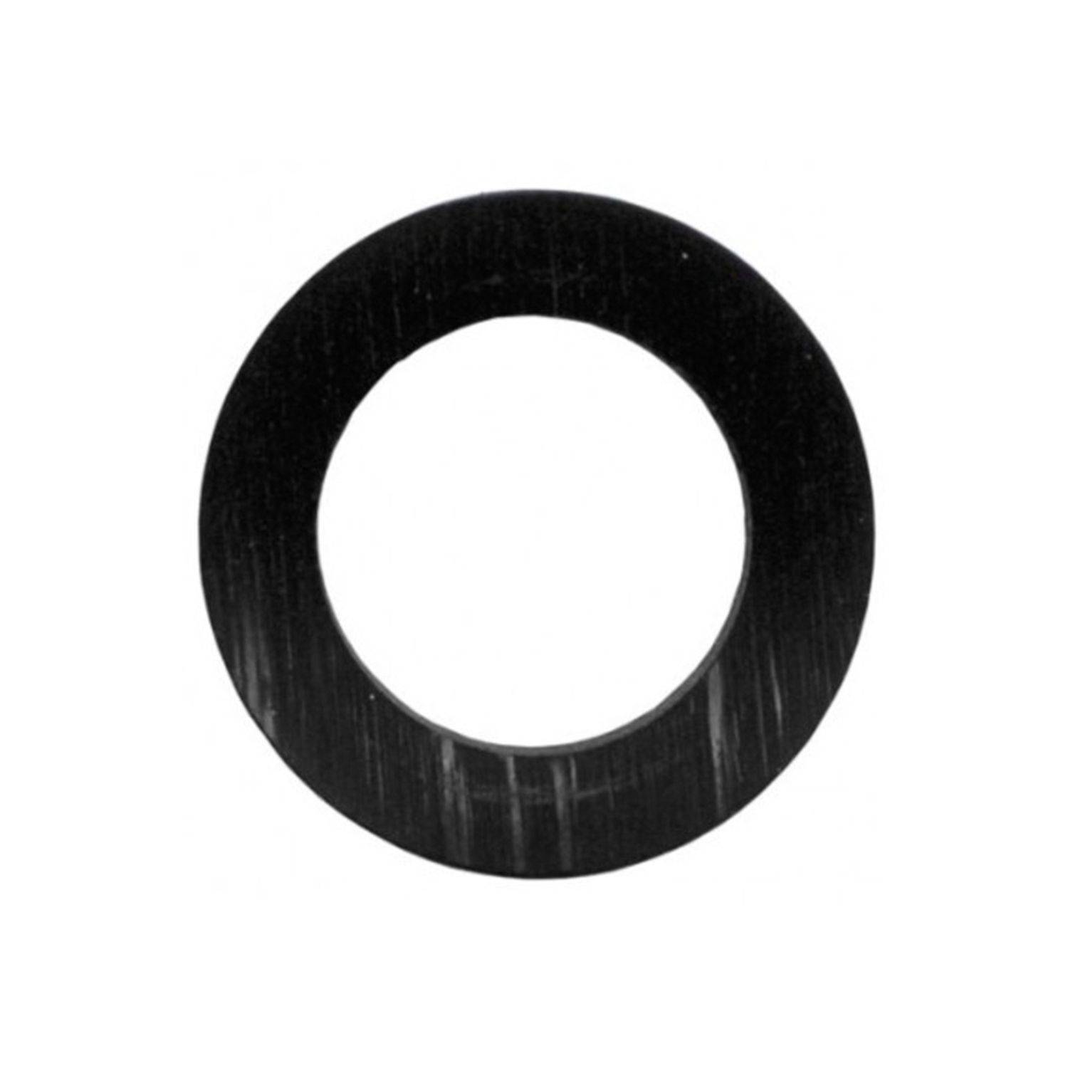 100 x Dichtung, Gummiring, schwarz, weich