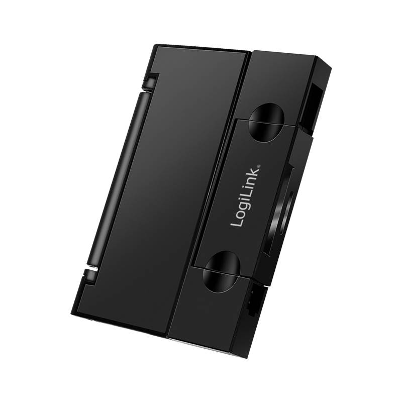 LogiLink USB 3.2 Gen1 Card Reader, mit Kartenaufbewahrung