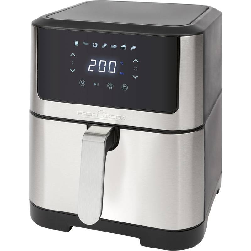 PROFI COOK Heißluft-Fritteuse PC-FR 1269 H, 8 Liter, schwarz