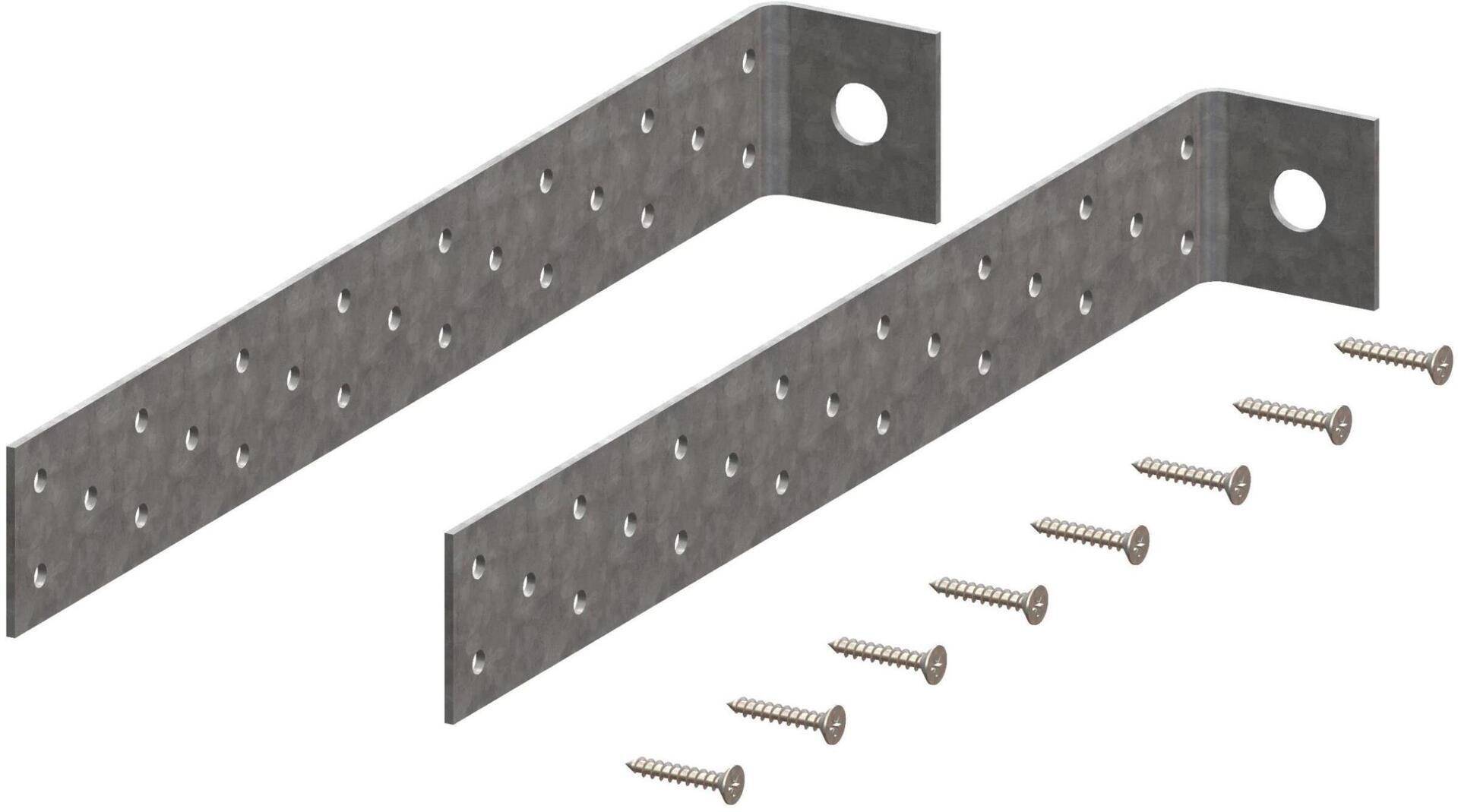 Atec Wandbefestigungs-Set PolyCase 40x300mm
