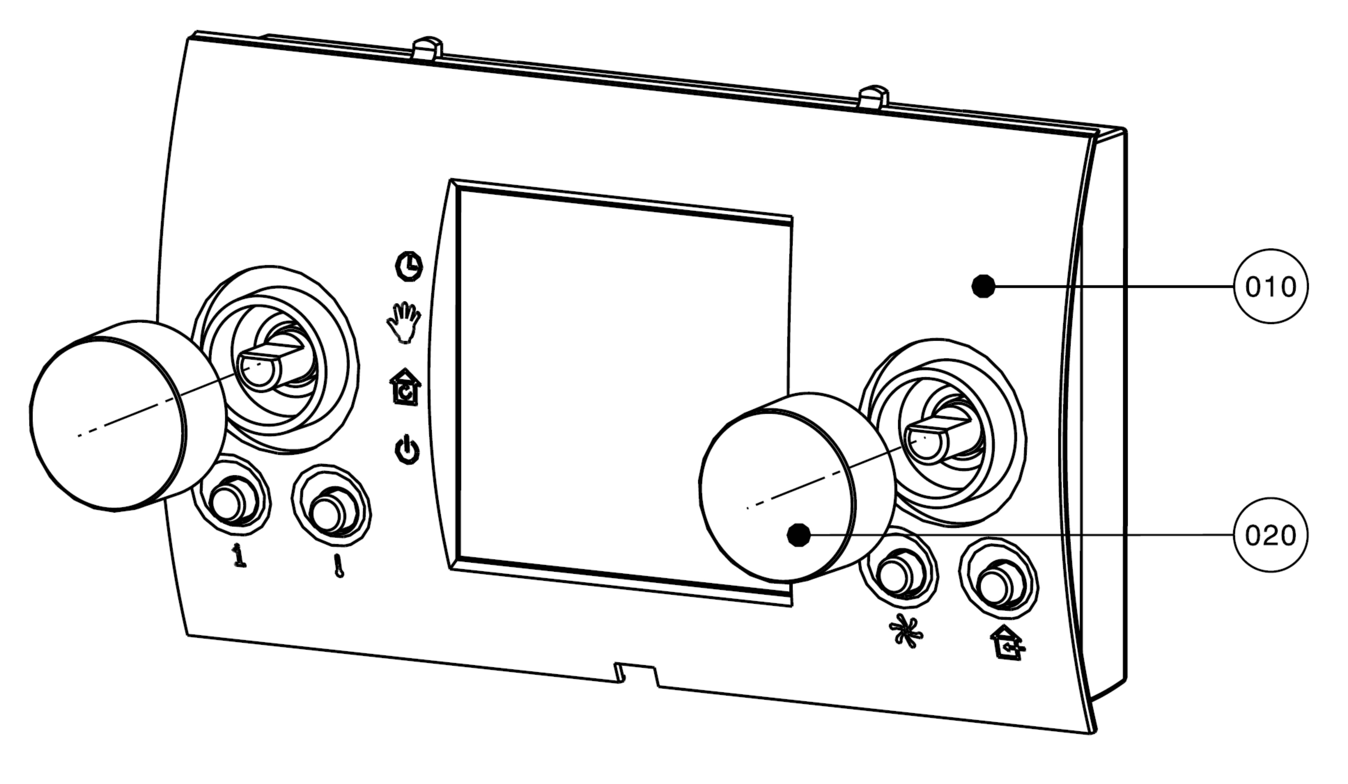 Wolf Bedienmodul Lüftung BML für Wolf Regelungssytem WRS - 2744634