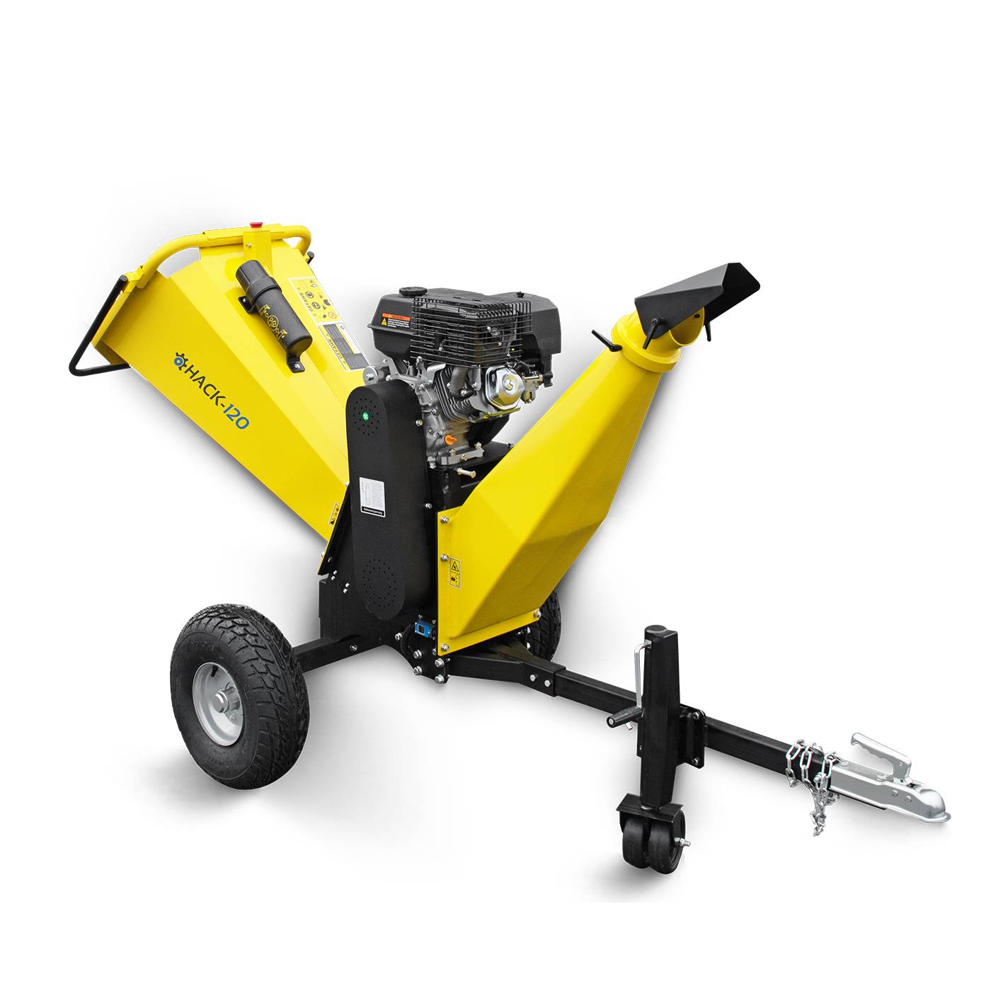 BAMATO Holzhäcksler HACK-120 inkl. Abdeckplane