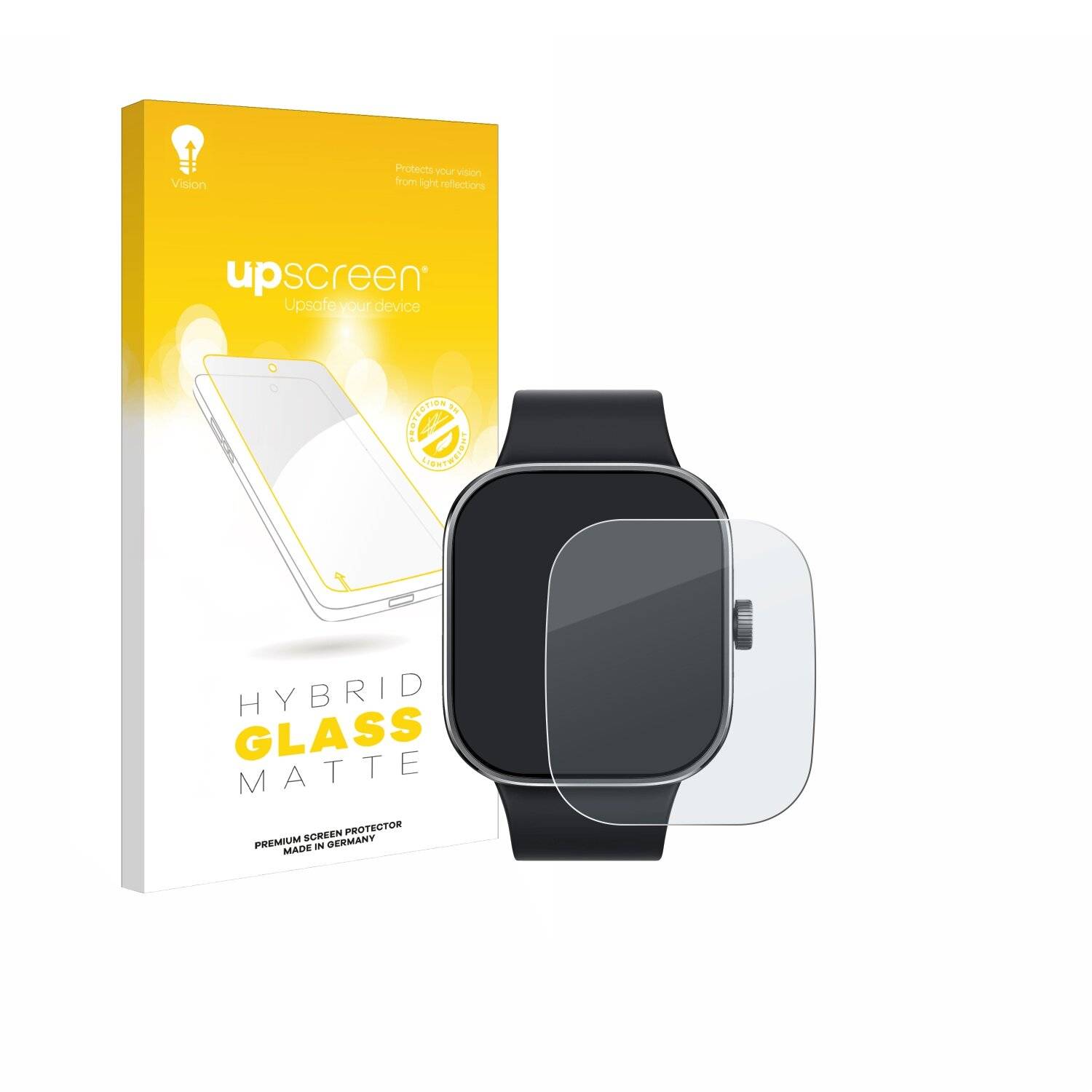 upscreen Hybrid Glas Matt Panzer-Folie für Xiaomi Redmi Watch