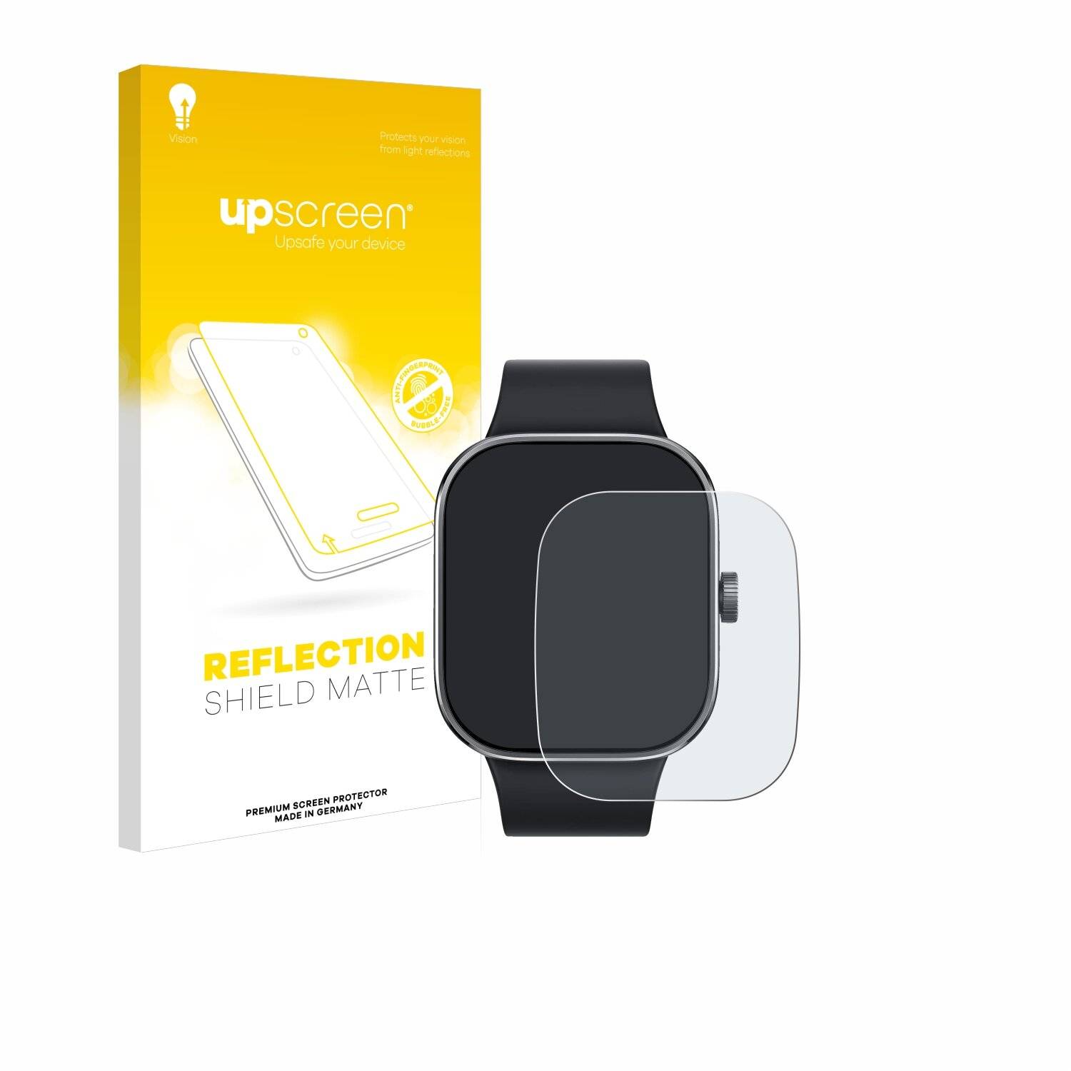upscreen Reflection Shield Matt Schutzfolie für Xiaomi Redmi Watch