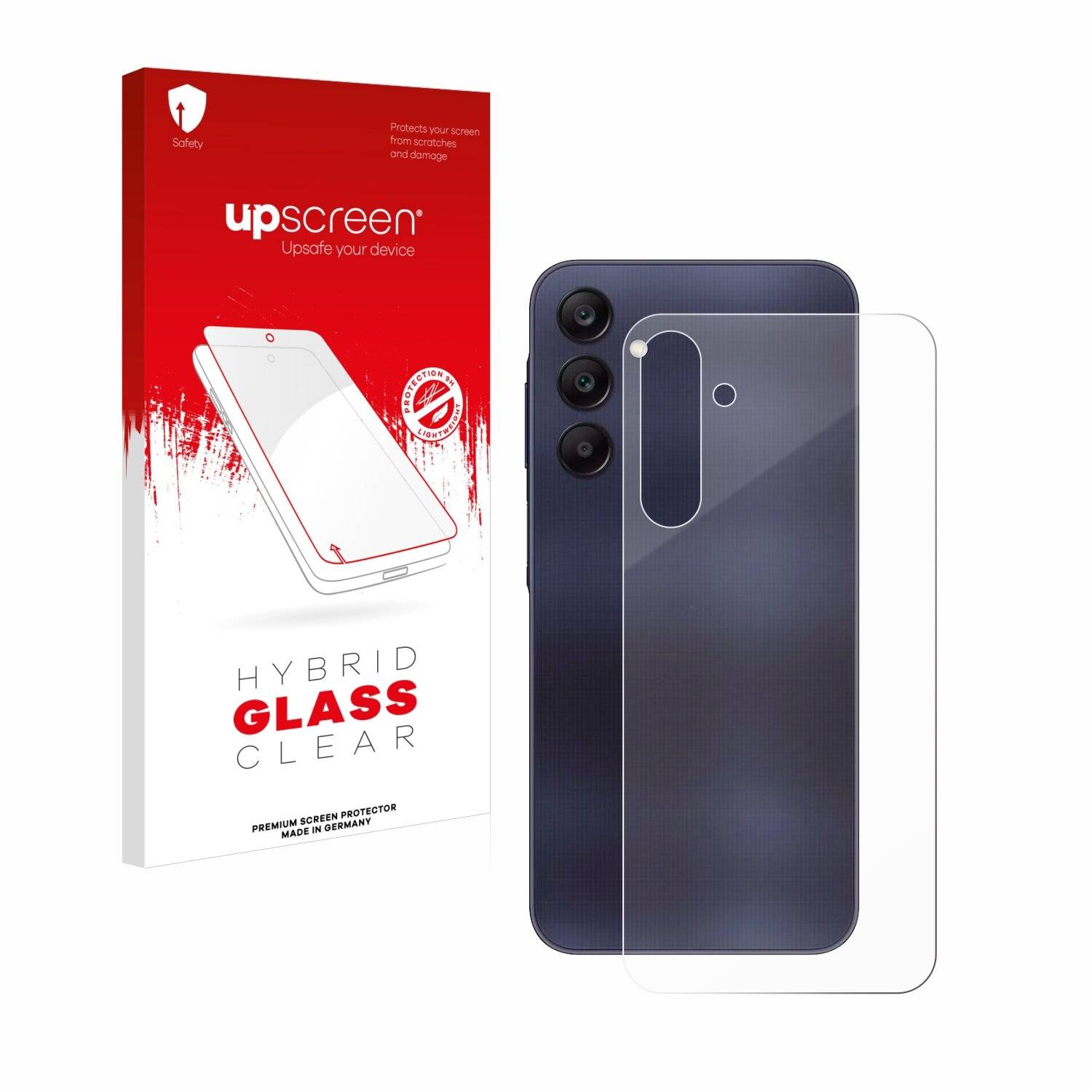 upscreen Hybrid Glas Panzer-Folie für Samsung Galaxy A25 5G