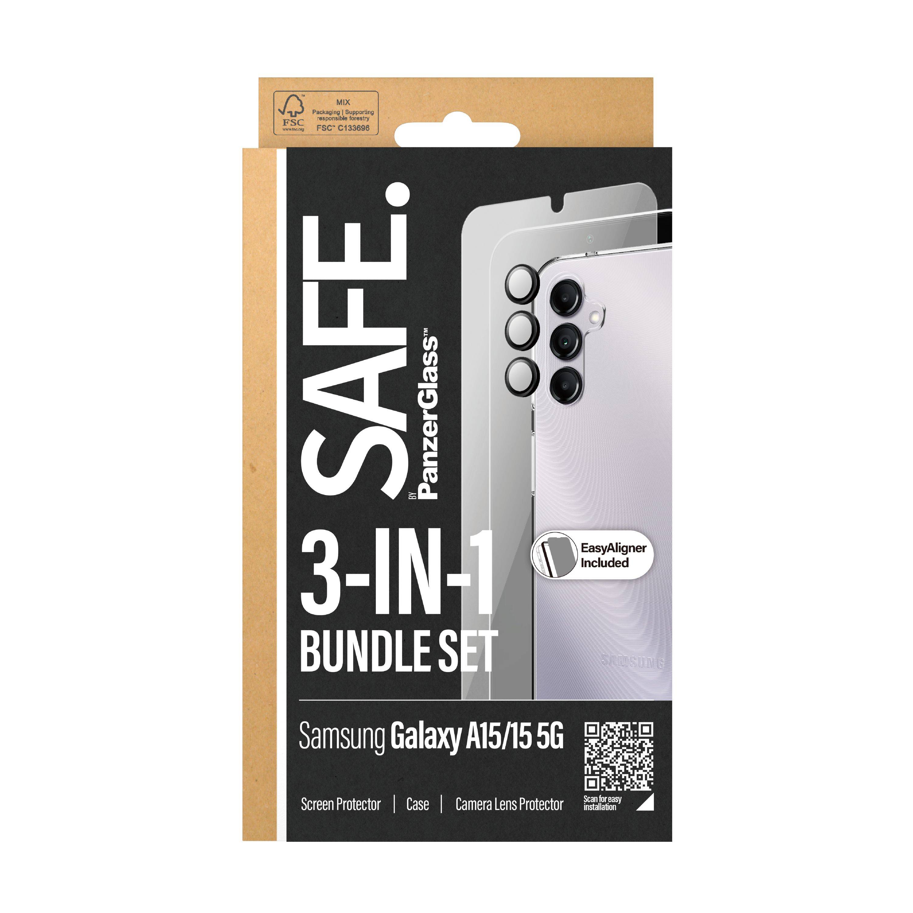 PanzerGlass SAFE. by 3-in-1 Samsung New A14 A14 5G - Samsung