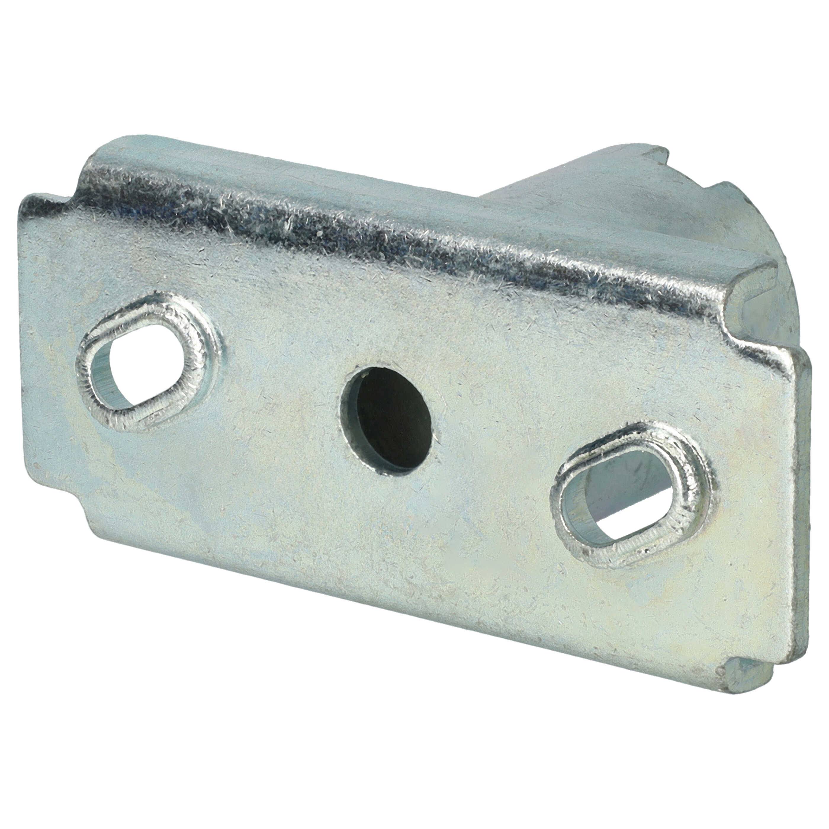 vhbw Messerhalter kompatibel mit Brast BRB-RM 20196 DELUXE, BRB-RM 20196 POWER, BRB-RM 20196 SPEED Rasenmäher - 10 x 5 x 4,5 cm Silber