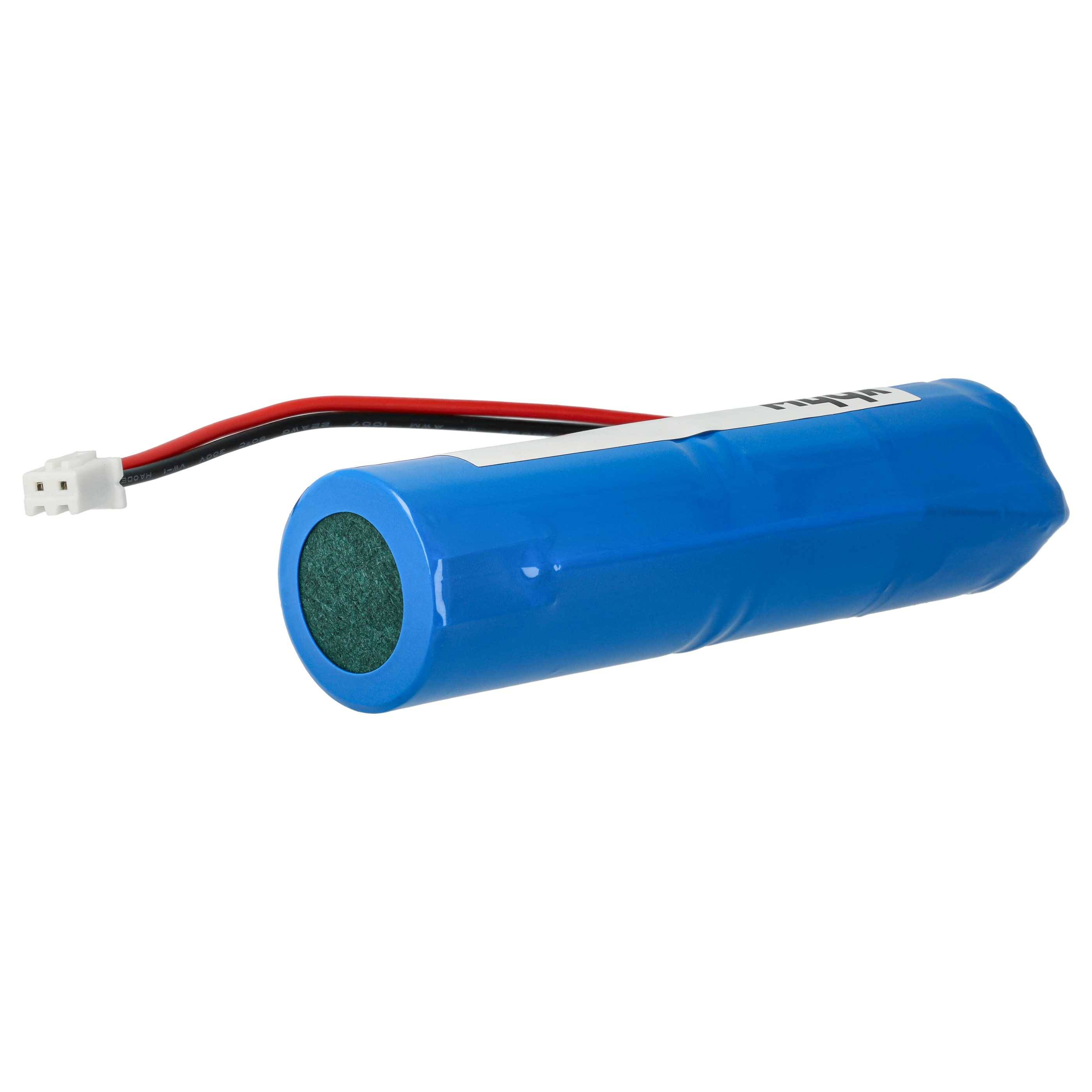 vhbw 5x Akku kompatibel mit Legrand BAEH, B65LED, 2 KMRT 23/43, 805809 Fluchtweg, Notfallbeleuchtung (2000 mAh, 2,4 V, NiMH)
