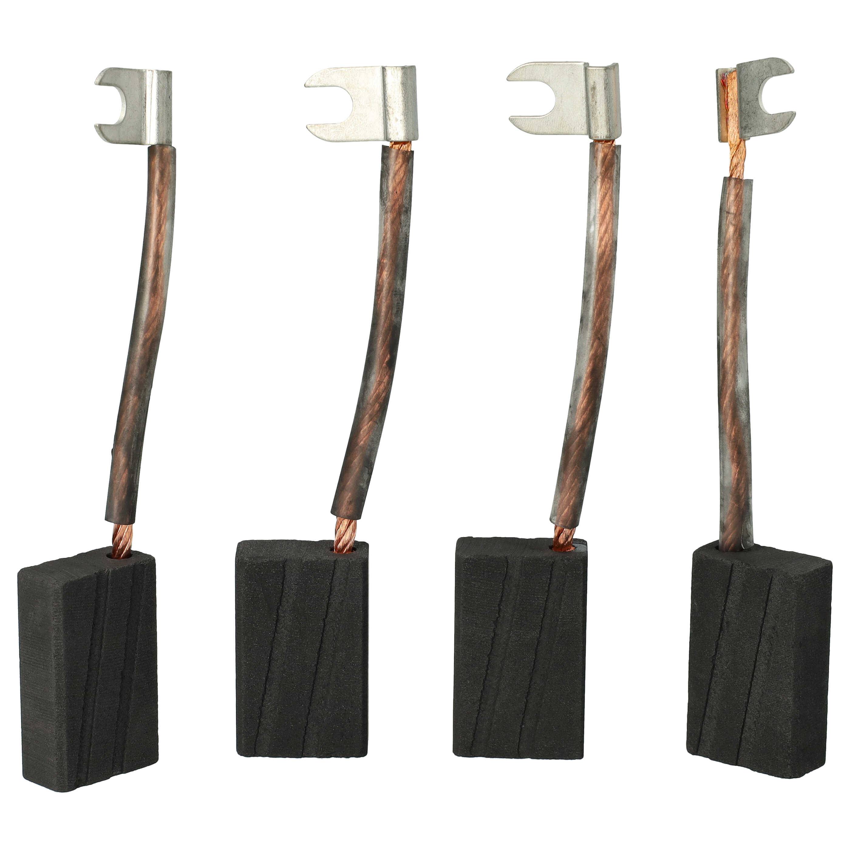 vhbw 4x Kohlebürste 40 x 24,8 x12,5 mm kompatibel mit Still 350620 Fahrzeug