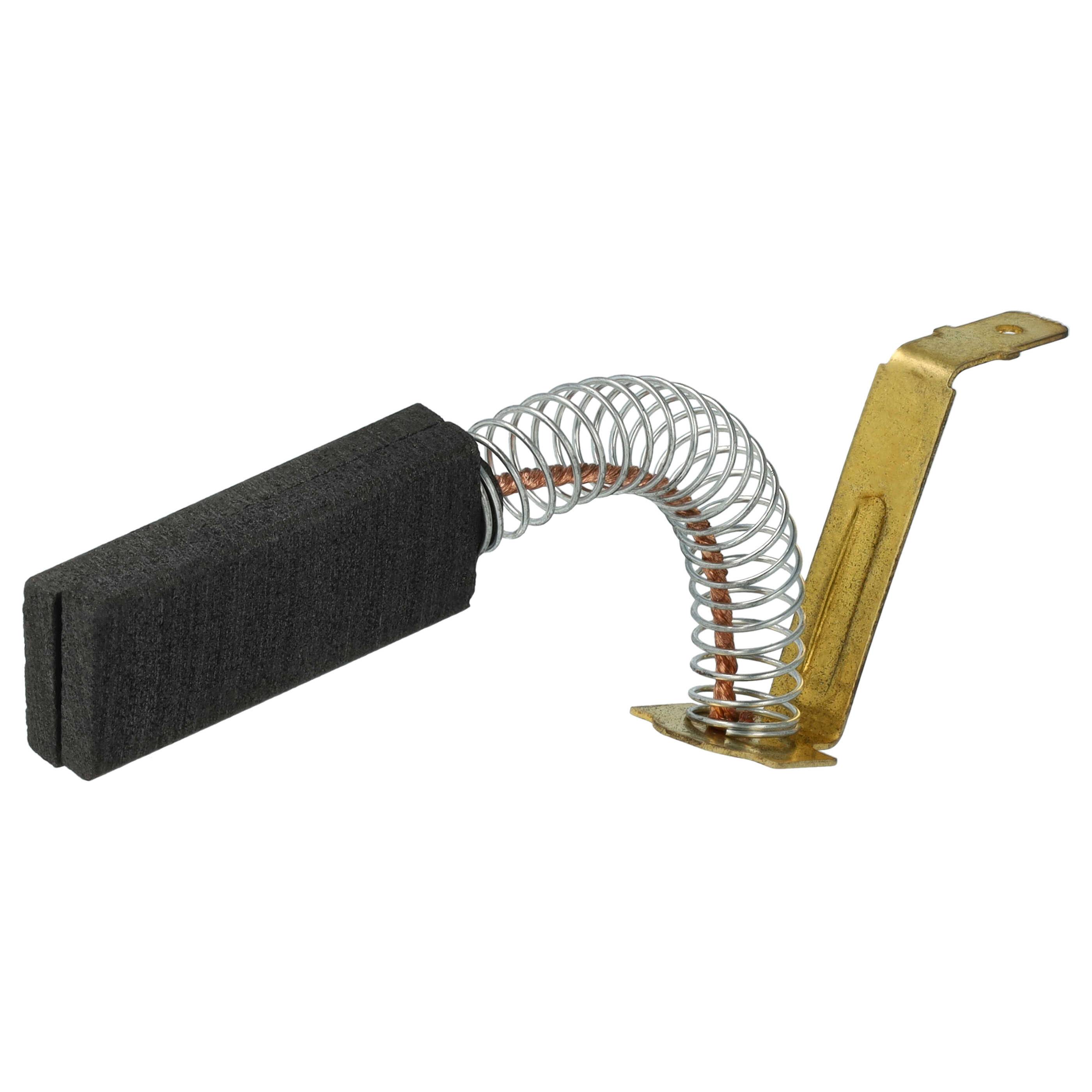 vhbw 2x Kohlebürste 30 x 12 x 6mm Ersatz für Rainbow RX-R/2421 für Staubsauger