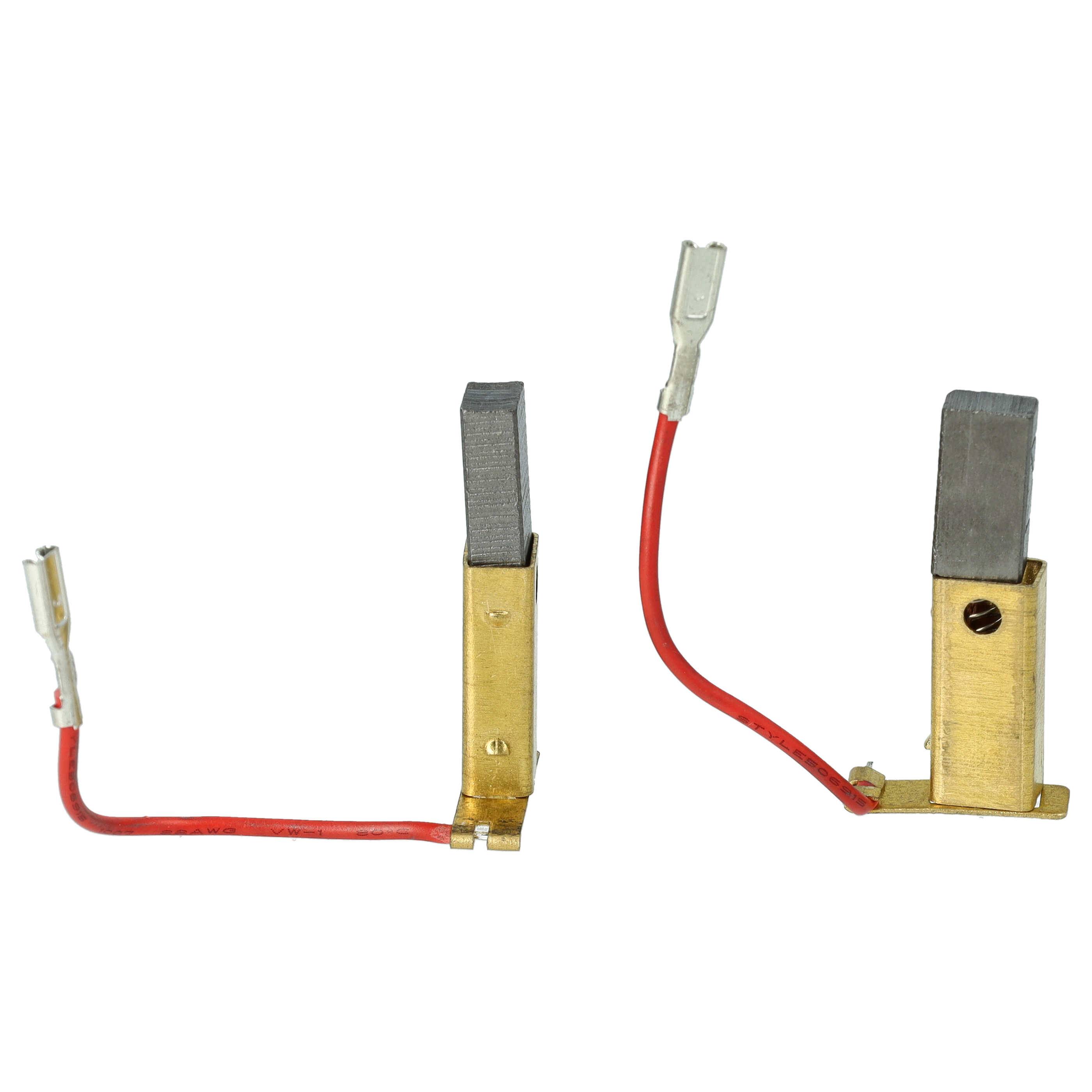 vhbw 2x Kohlebürste 15,3 x 7,9 x 4,9mm Ersatz für Stihl 60100071049 für Heckenschere
