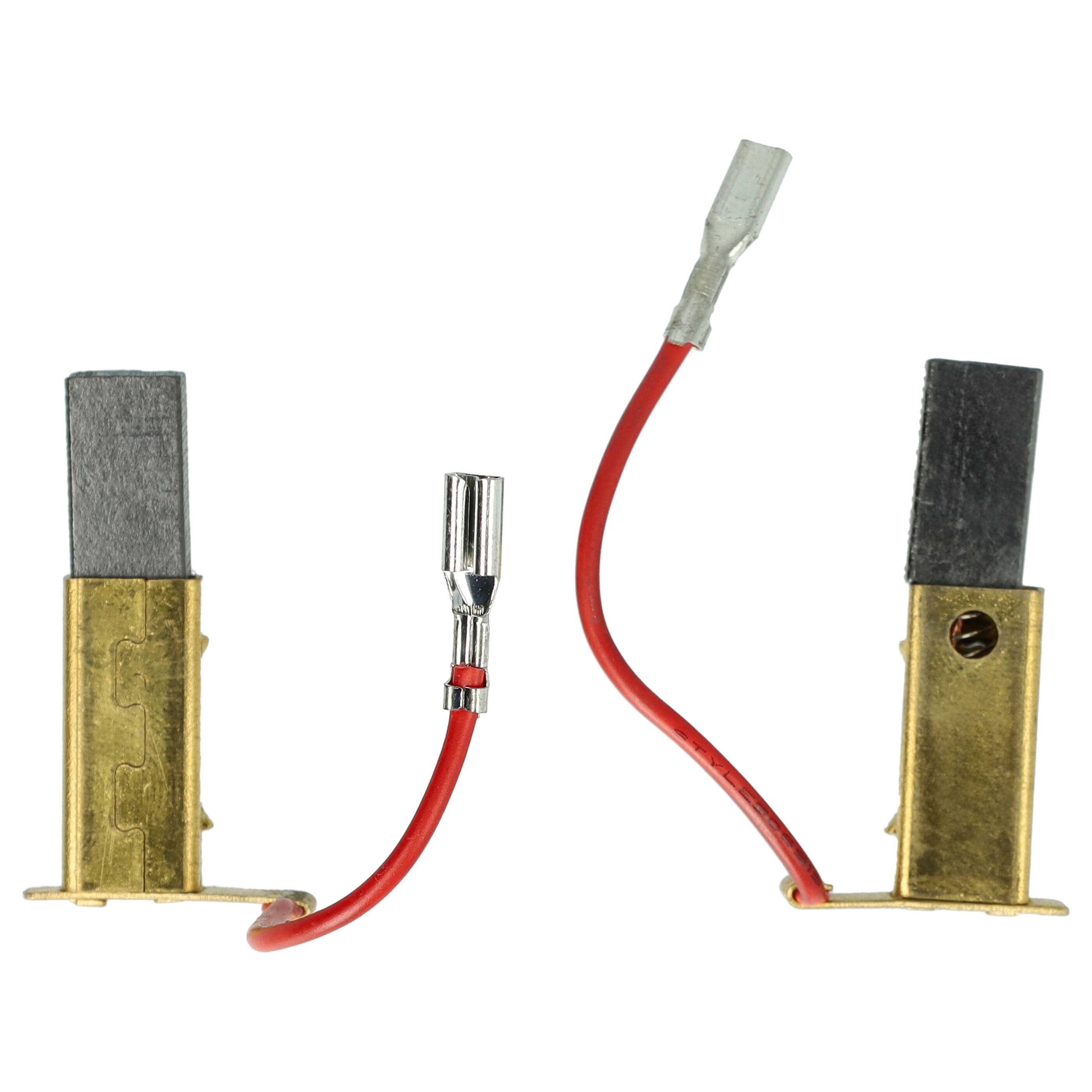 vhbw 2x Kohlebürste 15,3 x 7,9 x 4,9mm kompatibel mit Stihl HSE 71, HSE 60, HSE 61, HSE 52 Heckenschere