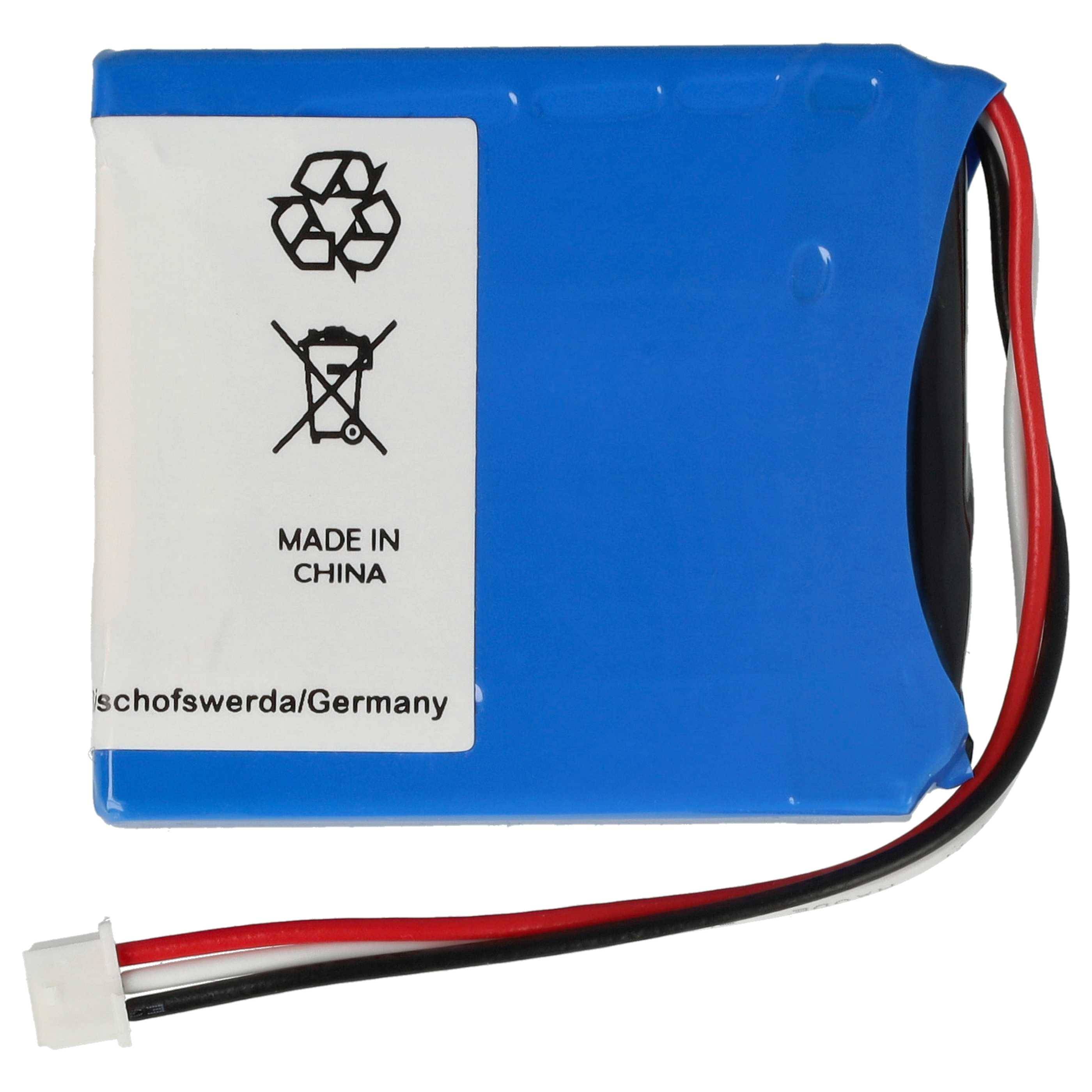 vhbw Akku kompatibel mit TomTom Start 2 Europe, Start 2 Central Europe Traffic GPS Navigation Navi (770 mAh, 3,7 V, Li-Ion)