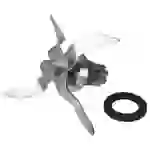 vhbw Mixmesser kompatibel mit Silvercrest SKMK1200E5, SKMK1200D4 Küchenmaschine - Mit 4 Klingen aus Edelstahl (rostfrei) vhbw Mixmesser kompatibel mit Silvercrest SKMK1200E5, SKMK1200D4 Küchenmaschine - Mit 4 Klingen aus Edelstahl (rostfrei)