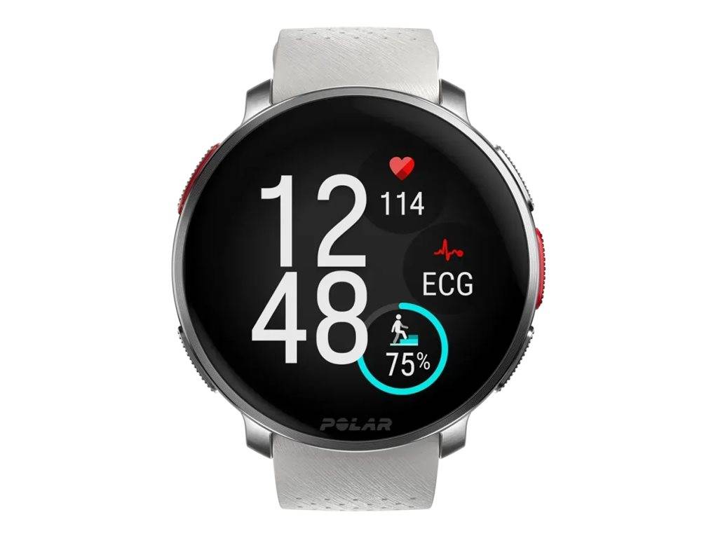 POLAR Vantage V3 - Aluminum - Sportuhr mit Band - Silikon - Anzeige 3.5 cm (1.39")