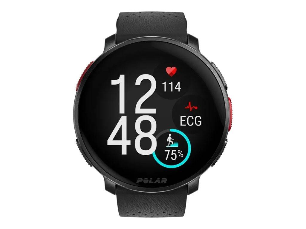 POLAR Vantage V3 - Aluminum - Sportuhr mit Band - Silikon - Anzeige 3.5 cm (1.39")