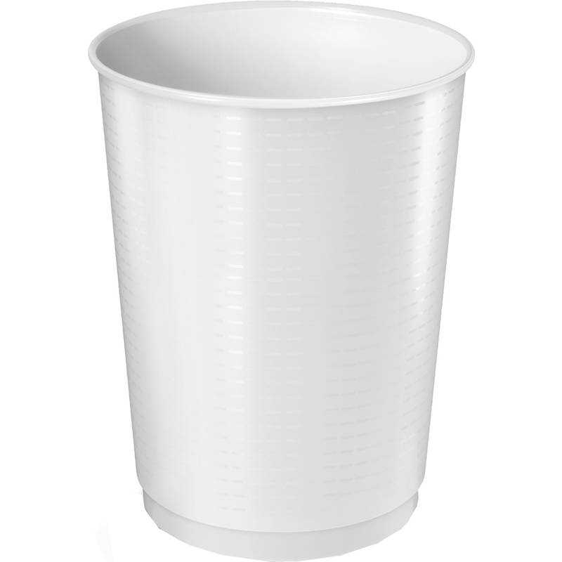 CEP Papierkorb Riviera Maxi, 40 Liter, weiß