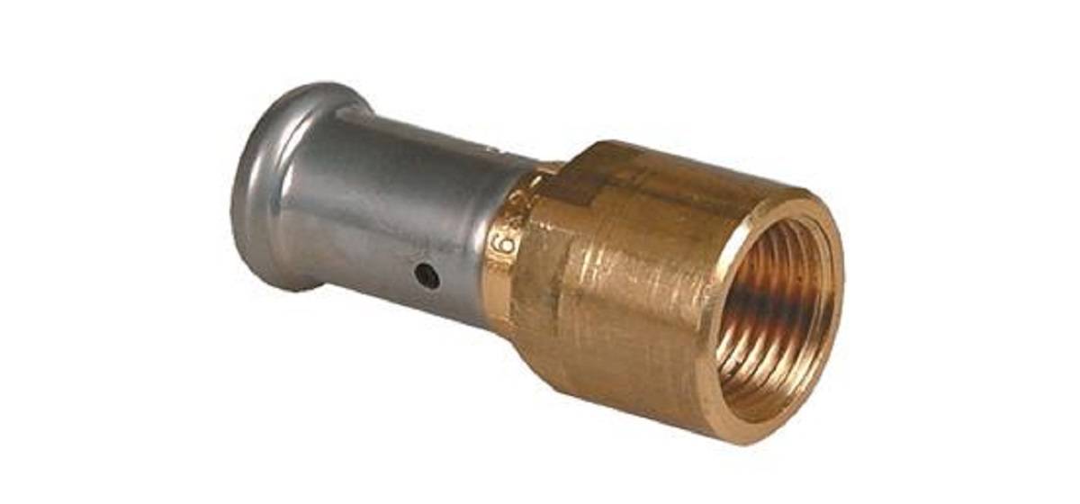 Henco Übergangsmuffe IG Messing 16x1/2"