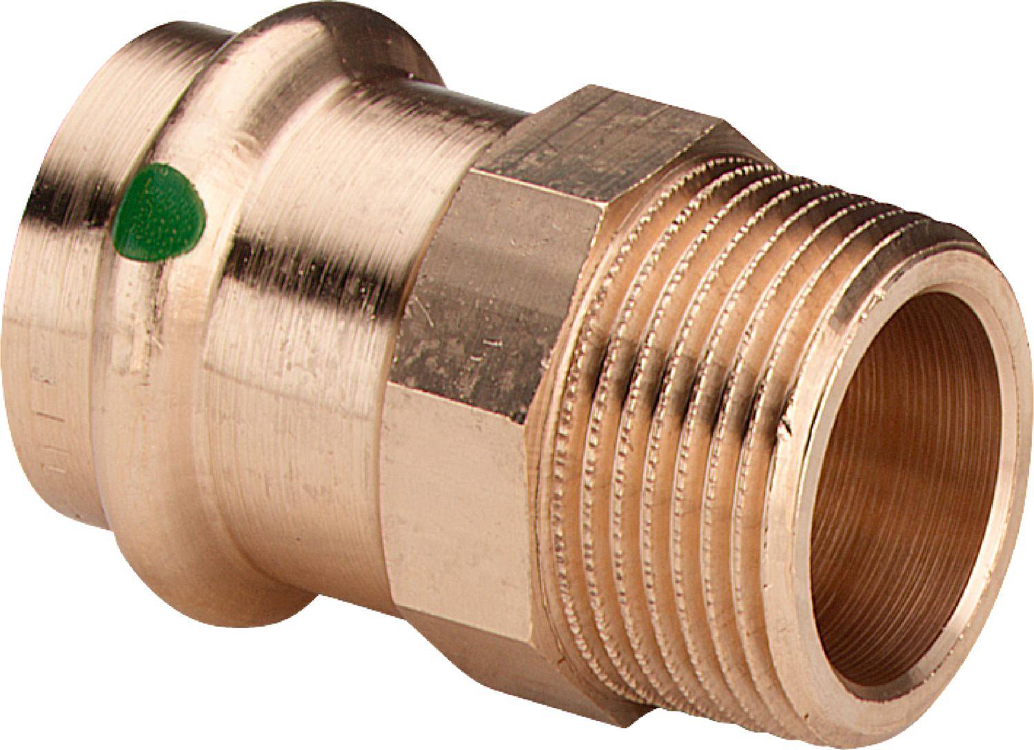 VIEGA Sanpress-Übergangsstück AG, SC Profipress 15mmx1/2"