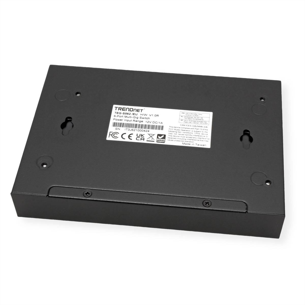 TRENDnet TEG-S562 6-Port Switch, Multi-Gigabit