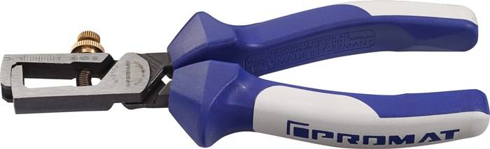 Abisolierzange L.160mm pol.Mehrkomp.-Hülle m.Öffnungsf.PROMAT